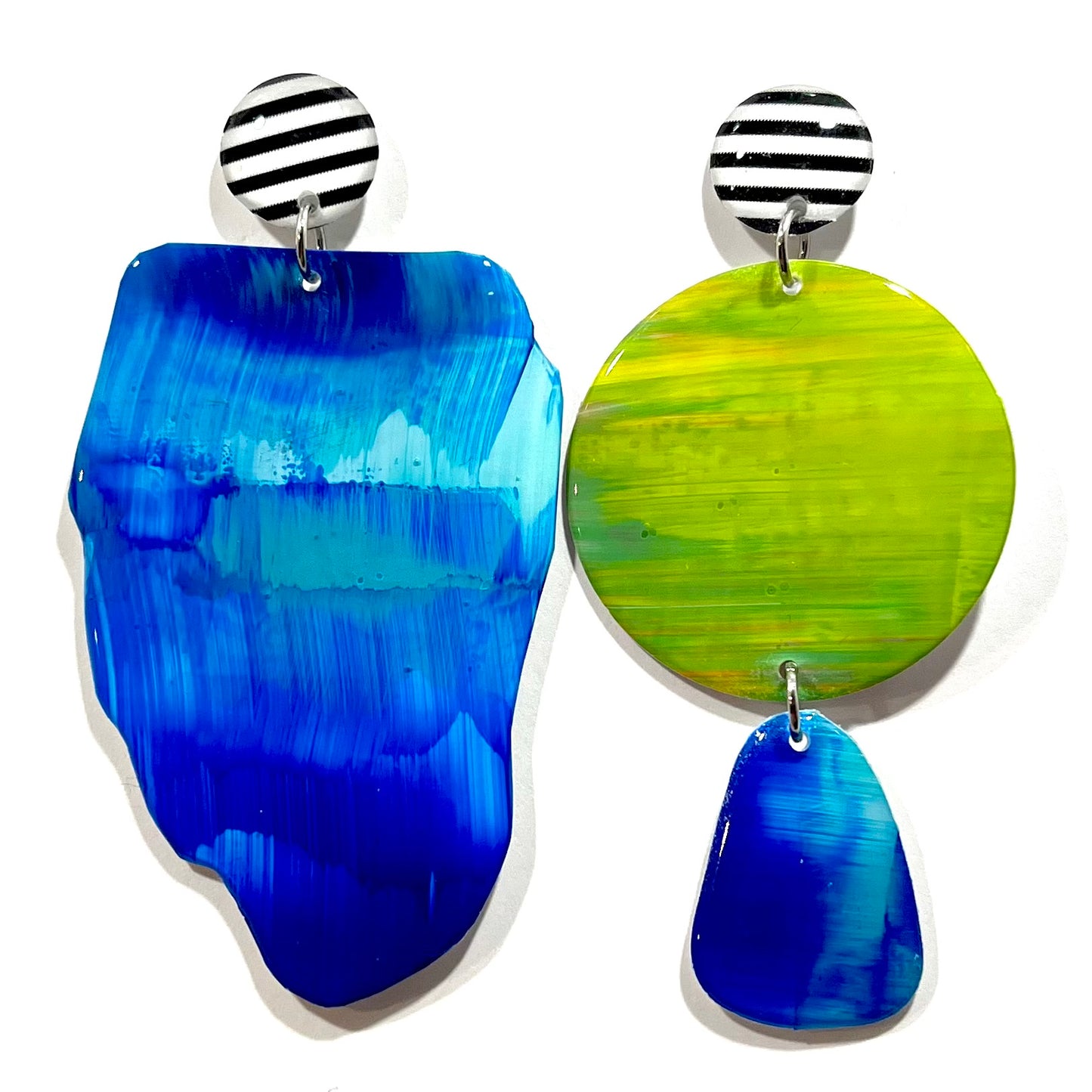 COLOR lime & kék