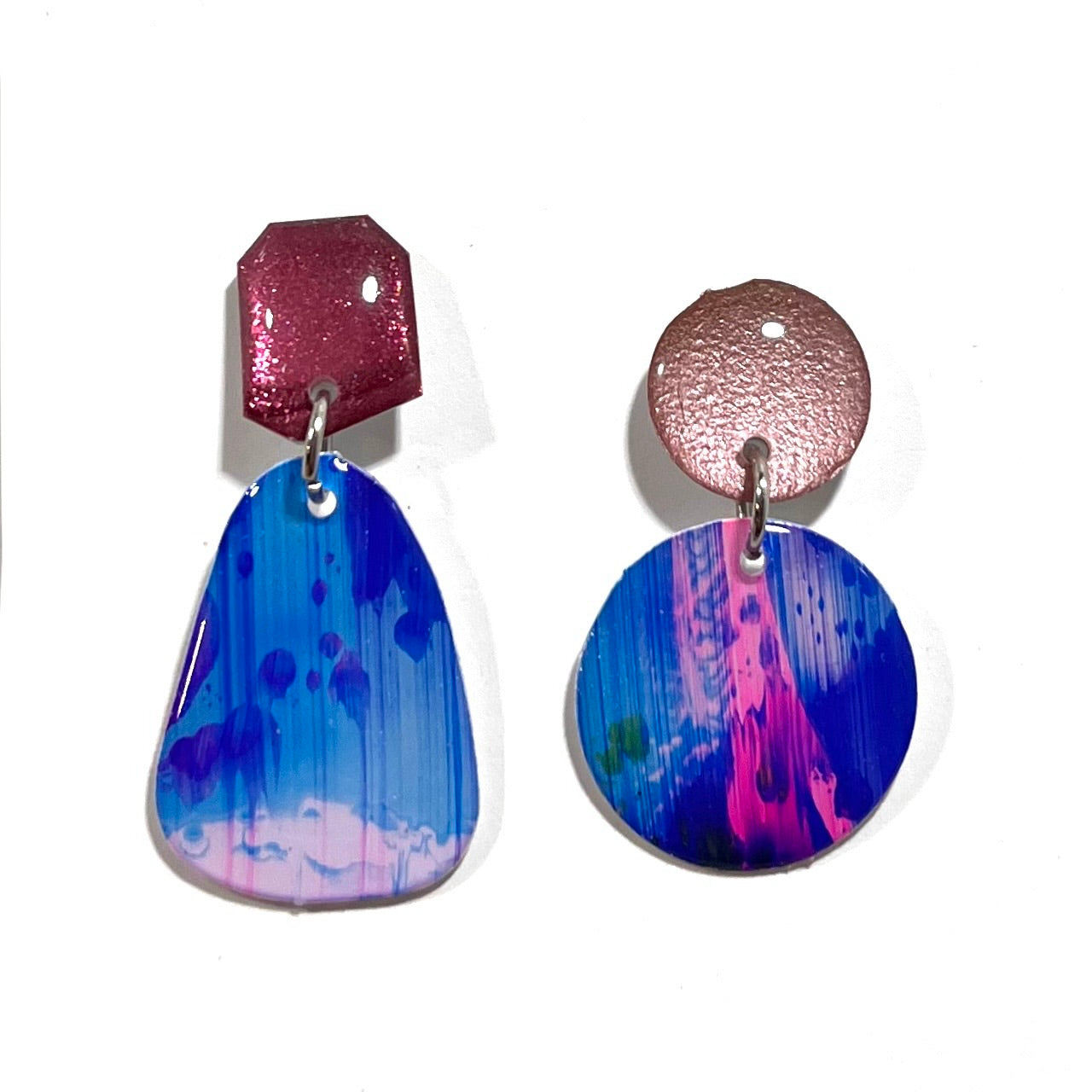 COLOR kék & pink 5703