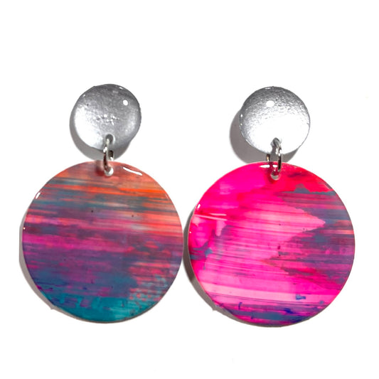 COLOR ezüst & pink 5697